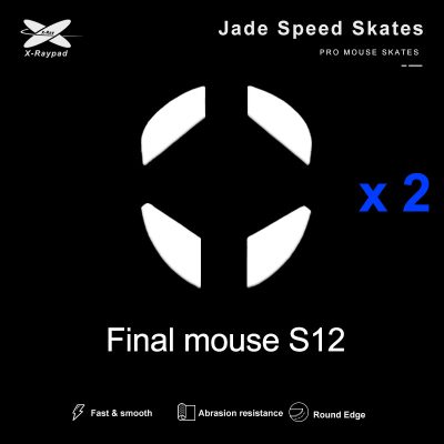 X-Raypad Jade Speed Skates For Finalmouse S12/UL2/ULX