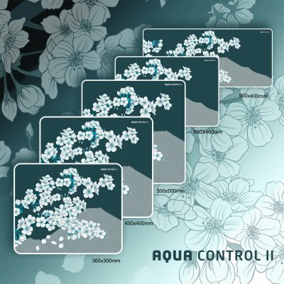 X-Raypad Aqua Control II Sakura Green Gaming Mouse Pads