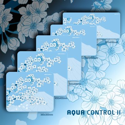 X-Raypad Aqua Control II Sakura Blue Gaming Mouse Pads