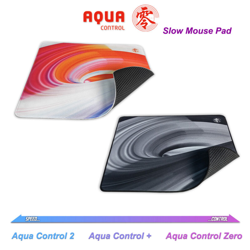 X-Raypad Aqua Control Zero (零) Gaming Mouse Pads – Slow and
