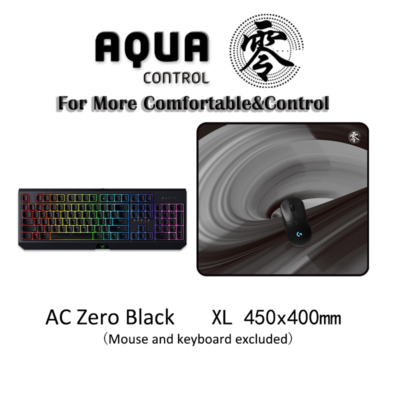 X-Raypad Aqua Control Zero (零) Gaming Mouse Pads – Slow and