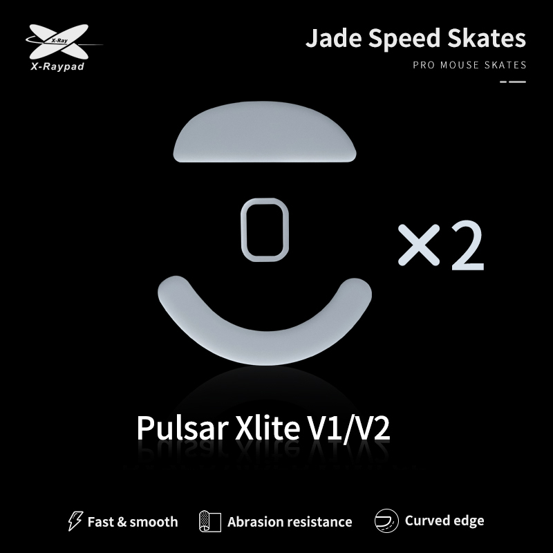 X-Raypad Jade Speed Skates For Pulsar Xlite Mouse Series