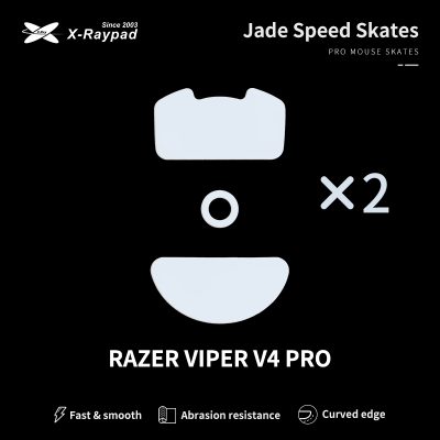 X-Raypad Jade Speed Mouse Skates for Razer Viper V4 PRO