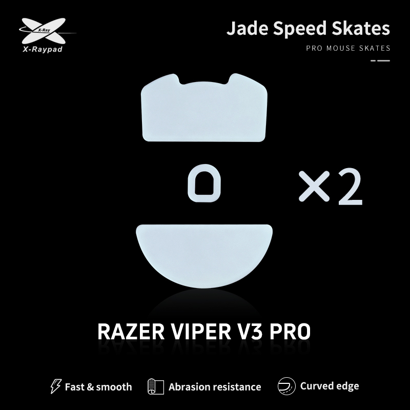 X-Raypad Jade Speed mouse skates for Razer Viper V3 PRO