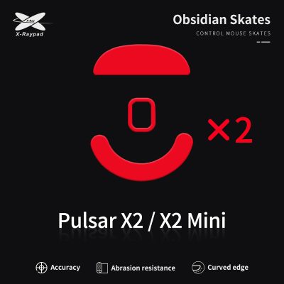 X-Raypad Obsidian Control Skates for Pulsar X2 and X2 Mini