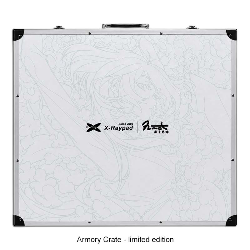 X-Raypad NOD 2mm Slim Glass Mousepad – Control or Speed Edition
