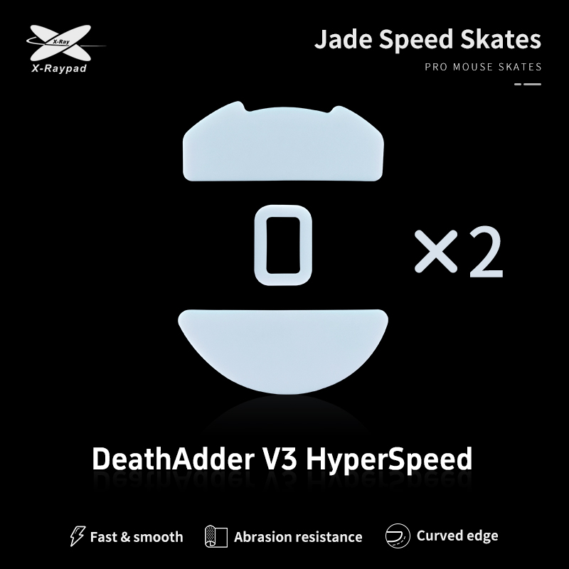 X-Raypad Jade Speed Skates For Razer DeathAdder V3 HyperSpeed